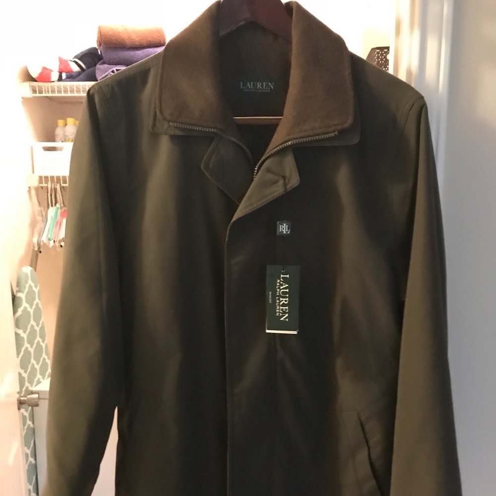 Ralph Lauren Rain Coat. 38 Regular NWT